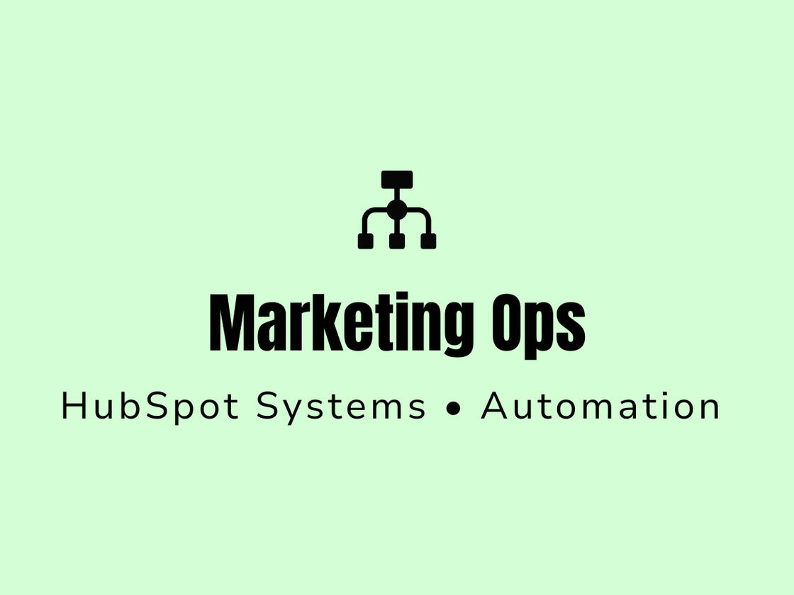 Marketing Ops Marketing Ops