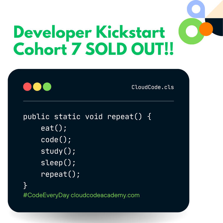 Cohort Sold Out Cohort Sold Out